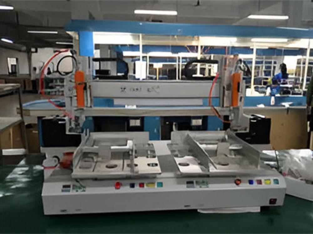 Visual screw driving machine